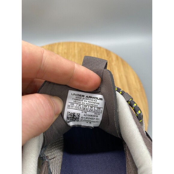 Under Armour Shoes Womans 7.5 Summit Fat Tire Trail Running Beige 3024921 - Picture 11 of 13